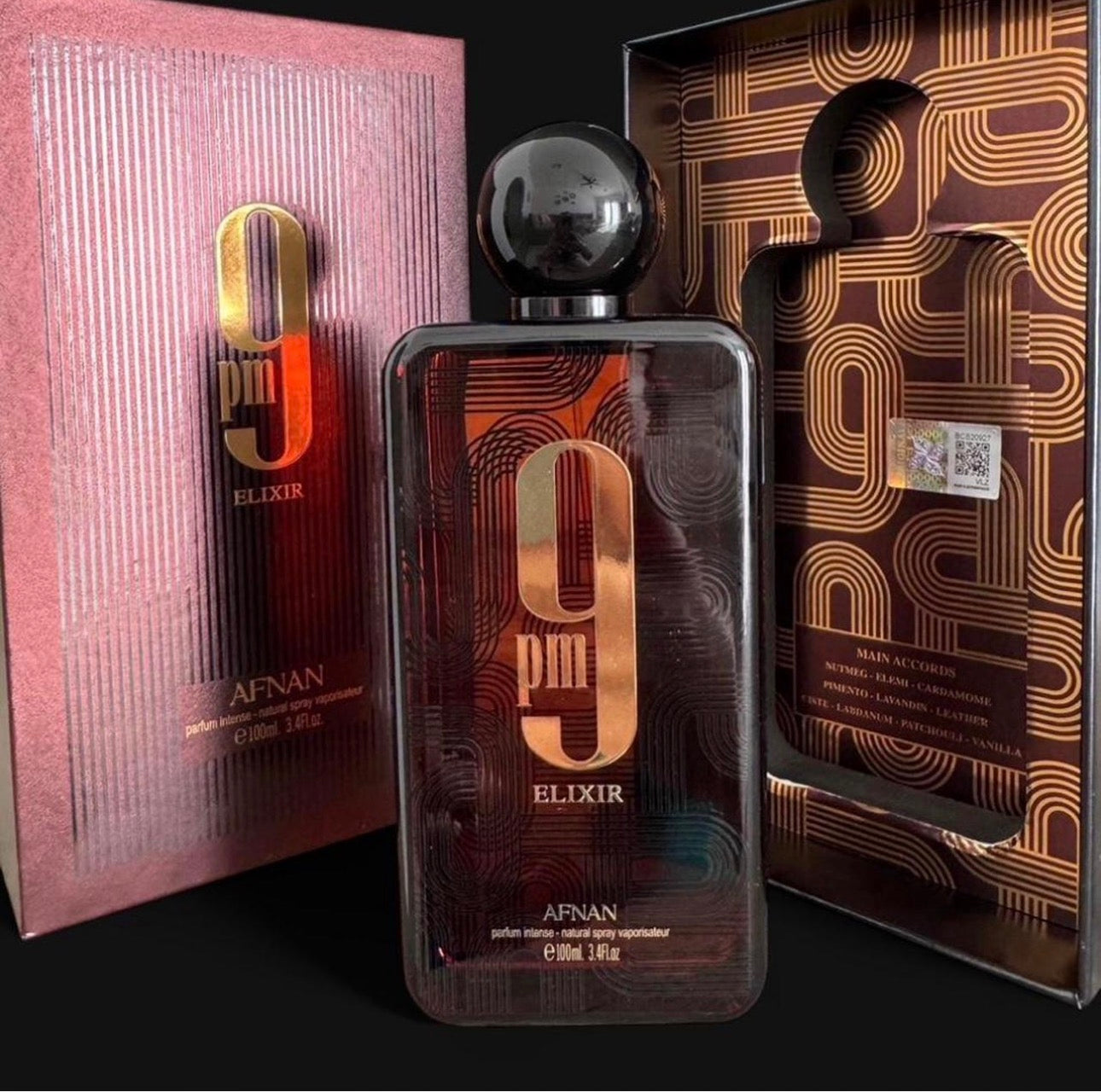 Afnan 9PM Elixir 100ml Eau de Parfum – Long Lasting Fragrance